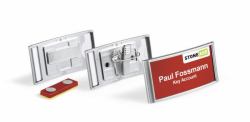 Durable 854223 insignia/pase Portaetiquetas 10 pieza[s] 