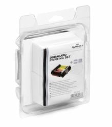 Durable 891300 tarjet de plástico en blanco 