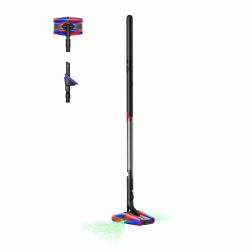 Dyson PencilVac Fluffycones Aspiradora escoba Batería Secar Sin bolsa 0,8 L Negro, Gris 