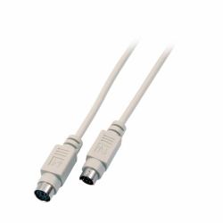 EFB Elektronik PS/2 5m cable ps/2 6-p Mini-DIN Beige 