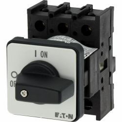 Eaton P1-25/E interruptor eléctrico Interruptor de palanca acodillada 3P Negro, Blanco 