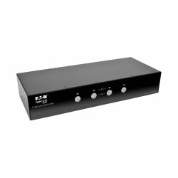 Eaton Tripp Lite B004-DPUA4-K interruptor KVM Negro 