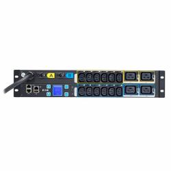 Eaton EMIH06 unidad de distribución de energía [PDU] 16 salidas AC 2U Negro 