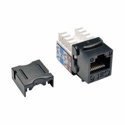 Eaton Tripp Lite N238-010-BK Enchufe Keystone de Inserción a Presión Tipo 110 Cat6 / Cat5e, Negro, Paquete de 10 