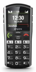 Emporia SIMPLICITY-LTE 5,08 cm [2"] 90 g Negro, Plata Teléfono básico 