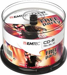 Emtec ECOC805052CB CD en blanco CD-R 700 MB 52x 50 pieza[s] 