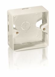 Equip 125561 caja de tomacorriente Blanco 