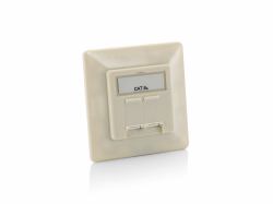 Equip 125775 toma de corriente RJ-45 Blanco 