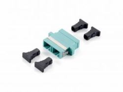 Equip 156143 adaptador de fibra óptica SC 12 pieza[s] Turquesa 