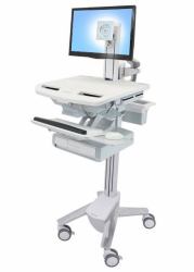 Ergotron StyleView Aluminio, Gris, Blanco Panel plano Carro multimedia 