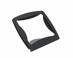 Ergonomic Solutions TabPOS Tablet & mPOS SPCF500-02 soporte de seguridad para tabletas Negro 32,8 cm [12.9"] 
