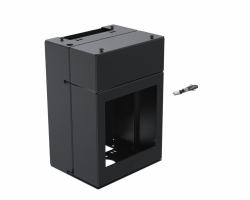 Ergonomic Solutions SpacePole Kiosk SPK212-02 accesorio para terminal de punto de venta Modulo central Negro Metal 