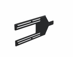 Ergonomic Solutions SpacePole Kiosk SPK511-02 accesorio para terminal de punto de venta Soporte Negro Metal 