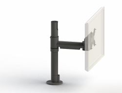 Ergonomic Solutions SpacePole POS SPV1104-02 kit de montaje Negro Acero inoxidable 