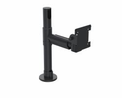 Ergonomic Solutions SpacePole POS SPV1104-FX-02 accesorio para terminal de punto de venta Negro Metal 12 kg 75 x 75 mm 100 x 100 mm 