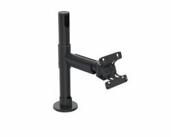 Ergonomic Solutions SpacePole POS SPV1304-02 accesorio para terminal de punto de venta Montaje POS Negro Metal 12 kg 75 x 75 mm 100 x 100 mm 