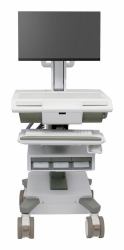 Ergotron M011-0101-130001-1-0 soporte y montura para estación de trabajo/PC todo en uno 19,5 kg Blanco, Gris 61 cm [24"] 