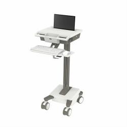 Ergotron Mosaic Laptop Cart, Non-powered 19,5 kg Blanco, Gris 43,2 cm [17"] 