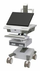 Ergotron M031-0101-120001-1-0 soporte y montura para estación de trabajo/PC todo en uno 19,5 kg Blanco, Gris 61 cm [24"] 