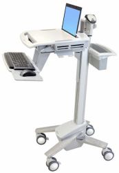 Ergotron StyleView EMR Laptop Cart Blanco Portátil Carro multimedia 
