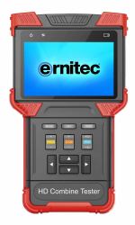 Ernitec 0070-24104-TESTER comprobador de cables de red Negro 