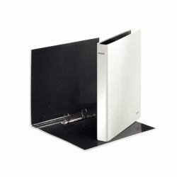 Esselte Leitz WOW Ring binder - pearl white 