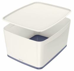 Esselte 5216-10-01 Caja de almacenaje Gris, Blanco Rectangular Acrilonitrilo butadieno estireno [ABS] 