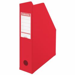 Esselte VIVIDA caja archivador Rojo Cloruro de polivinilo [PVC] 