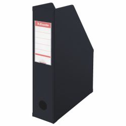 Esselte VIVIDA caja archivador Negro Cloruro de polivinilo [PVC] 