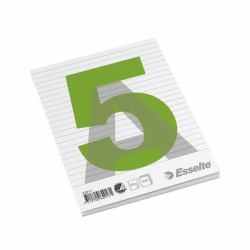 Esselte Glued Pad A5 cuaderno y block 100 hojas Verde, Gris, Blanco 