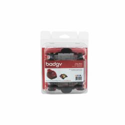 Evolis Ribbon & Cleaning Kit badgy 100p cinta para impresora 100 páginas Negro, Azul, Rosa, Blanco, Amarillo 