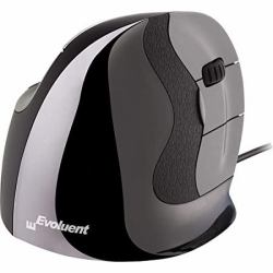 Evoluent VerticalMouse D Medium ratón Oficina Mano derecha USB tipo A Laser 