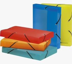 Exacompta 5977E archivador organizador Polipropileno [PP] Azul, Verde, Naranja, Rojo, Amarillo 