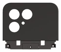 Fairphone F6COVU-1ZW-WW1 recambio del teléfono móvil Tapa trasera Negro 