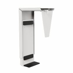Fellowes 100136876 soporte de CPU Soporte para instalación de CPU bajo mesa Blanco 