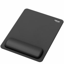 Fellowes Breyta 100142560 alfombrilla para ratón Negro 