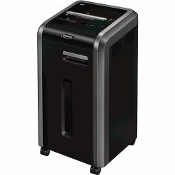 Fellowes Powershred triturador de papel Corte en tiras 24 cm Negro, Plata 