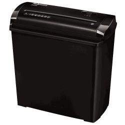 Fellowes P-25S triturador de papel Corte en tiras 22 cm Negro, Gris 