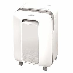 Fellowes LX Series LX201 triturador de papel Microcorte 23 cm Plata, Blanco 