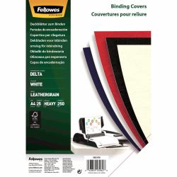 Fellowes 5373602 cubierta A4 Papel Blanco 25 pieza[s] 