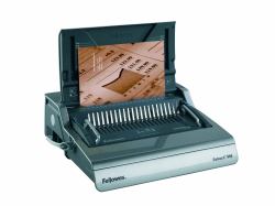 Fellowes Galaxy E Comb Encuadernadora de canutillo 500 hojas Negro, Plata 