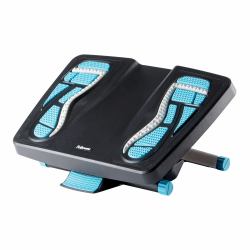 Fellowes 8068001 soporte para el apoyo de pies Azul, Carbón vegetal, Gris 