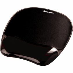 Fellowes 9112101 alfombrilla para ratón Negro 