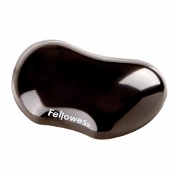 Fellowes 9112301 descansa muñecas Poliuretano Negro 