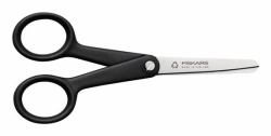 Fiskars 1074542 tijera de escritorio y manualidades Universal Corte recto Negro, Acero inoxidable 