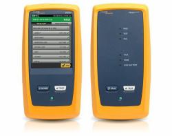 Fluke DSX-5000 analizador de red Azul, Amarillo 