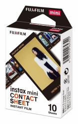Fujifilm Instax MINI Contact Sheet Film Negro 