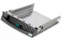Fujitsu A3C40056861 panel bahía disco duro Bandeja para disco duro Negro, Gris 