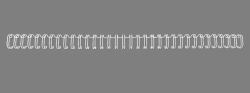 GBC Canutillo wire encuadernación WireBind blanco 5mm [100] 