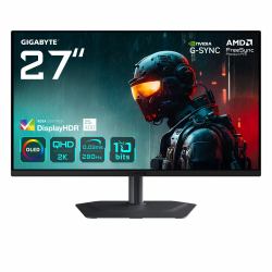 GIGABYTE MO27Q2A Monitor gaming OLED 2K QHD de 27" - 2560 x 1440, 280Hz, 0,03ms, 250 cd/m², FreeSync Premium Pro, DisplayHDR True Black 400, HDMI 2.1, DisplayPort 1.4 